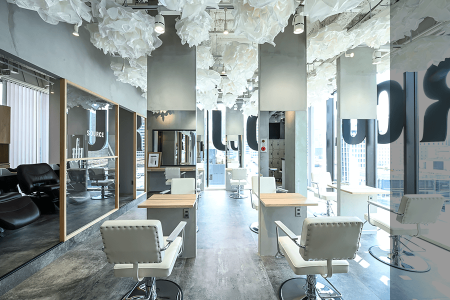 SOURCE hair atelier 茶屋町