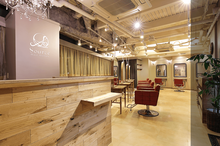 SOURCE hair atelier 天王寺 本店